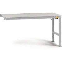 Manuflex LU6008.9006 Arbetsbordmöbel Aluminiumsilver