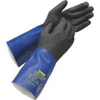 Uvex 6055707 rubiflex S XG35B Kemikaliehandskar Storlek (handskar): 7 EN 388:2016, EN 407:2020, EN 374-1:2016/ Typ A 1 par