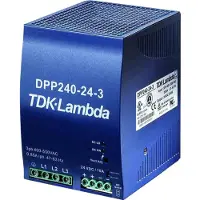 Tdk-lambda DPP240-24-3 DIN-skena nätaggregat 24 V/DC 10 A 240 W Antal utgångar:1 x Innehåll 1 st