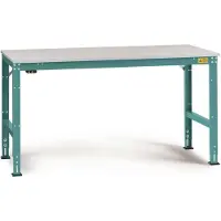Manuflex LU4003.5021 Arbetsbordmöbel Vattenblå