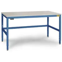 Manuflex LC3918.5007 Arbetsbordmöbel Briljantblå (RAL 5007)