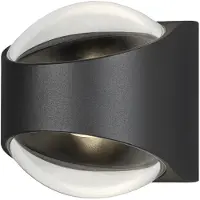 Konstsmide Bitonto anthrazit 7884-370 LED-utomhusväggbelysning EEK: E (A - G) LED LED 11 W Antracit