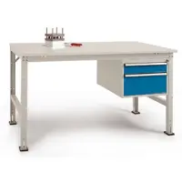 Manuflex AU5761.9006 Arbetsbordmöbel Aluminiumsilver