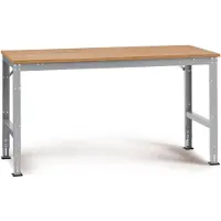 Manuflex AU4135.9006 Arbetsbordmöbel Aluminiumsilver