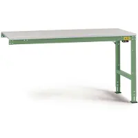 Manuflex LU6113.6011 ESD Arbetsbordmöbel Resedagrön (RAL 6011)