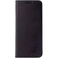 JT BERLIN Echtleder Tegel Leder Case Apple iPhone 14 Svart Stativfunktion 10855