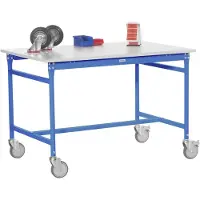 Manuflex BB4011.5012 Arbetsbordmöbel Ljusblå (RAL 5012)
