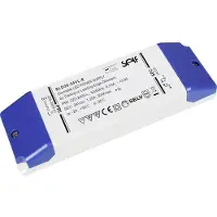 Self Electronics SLD30-12VL-E LED transformator, LED driver Konstantspänning 30 W 2.5 A 12 V/DC Montering på brandfarliga ytor, dimbar, Överbelastningsskydd,