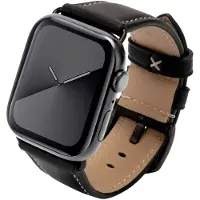 JT BERLIN Watchband Charlie Armband 42 mm, 44 mm, 45 mm, 49 mm M Svart Watch-serie 1, Watch-serie 2, Watch-serie 3, Watch-serie 4, Watch-serie 5, Watch serie