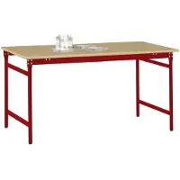 Manuflex BB3035.3003 Arbetsbordmöbel Rubinröd