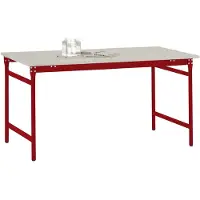 Manuflex BB3011.3003 Arbetsbordmöbel Rubinröd