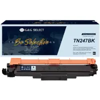 G&G Toner Ersätter Brother TN-247BK Kompatibel Svart TN-247BK GS-BTN247K