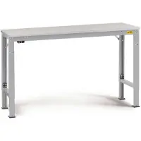 Manuflex LU7063.9006 Arbetsbordmöbel Aluminiumsilver