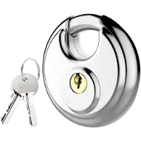 HP Autozubehör 18091 Hänglås 7 cm Lika låsning Silver Nyckel
