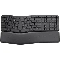 Trust Keyra ERGO Wireless Multi Keyboard DE Tangentbord Bluetooth, Sladdlös Ergonomisk Tyska, QWERTZ Svart
