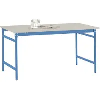 Manuflex BB3031.5012 Arbetsbordmöbel Ljusblå (RAL 5012)