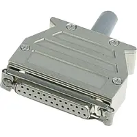 Harting 09 67 015 0453 09670150453 Antal poler: 15 Plast, metalliserad 180 ° Silver 1 st