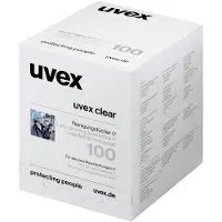 Uvex 9963005 Rengöringsduk för glasögon 100 st