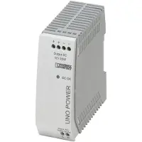 Phoenix Contact UNO-PS/1AC/12DC/55W DIN-skena nätaggregat 12 V/DC 4.6 A 55 W Antal utgångar:1 x Innehåll 1 st