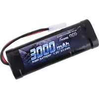 Gens ace RC Batteripack (NiMh) 7.2 V 3000 mAh Antal celler: 6 1 C Stick Tamiya