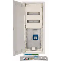 Eaton Power Quality 302428 KLV-60HWP-HY24-F Normkapsling Infälld hålvägg Moduler totalt = 12 Antal serier = 5 Innehåll 1 st