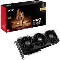 Acer Nitro Radeon RX 9070 OC - OC Edition - grafikkort - Radeon RX 9070 - 16 GB GDDR6 - PCI Express 5.0 - HDMI, 3 x DisplayPort