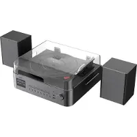 Reflexion HiFi-radio Svart, Brun DAB+, CD-spelare, Bluetooth