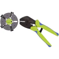 Rennsteig Multicrimp 629 005 3 Crimptång-set 5 delar Oisolerat kontaktdon flat, Isolerat kontaktdon fat, Ändhylsor, Strömkontakt, Oisolerat kontaktdon