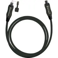 OEHLBACH Toslink Audio Anslutningskabel [1x Toslink hane (ODT) - 1x Toslink hane (ODT)] 4.00 m Svart OPTO Star Black