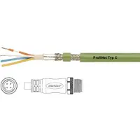 HELU 806481 Sensor/ställdon-anslutningskabel M12 Kontakt hane rak 0.50 m Antal poler (RJ): 4 1 st