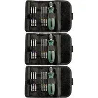 Metabo 626723000-3 Bit-Set 7 delar Stjärnspår Pozidriv, Stjärnspår Phillips, Inner-sextandhålsgrepp (TX), Spår inkl. skruvmejsel-bitshållare