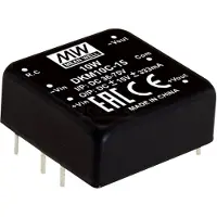 MEAN WELL DKM10C-05, 36 - 75 V, 10 W, 5 V, 1 A, RoHS, 18 g