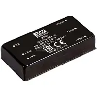 MEAN WELL RDDW20G-12 DC/DC-omvandlare 835 mA 20 W Antal utgångar: 2 x Innehåll 1 st