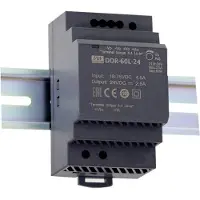 MEAN WELL DDR-60L-5 DIN-skena DC/DC-omvandlare 5 V/DC 12 A 60 W Antal utgångar:1 x Innehåll 1 st