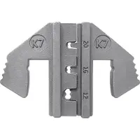 Toolcraft PLE-0K7 Krympinsatser Lämplig för kontakter: TYSKA Crimp-område AWG: 12 till 20 awg Passar märke: PZ-500