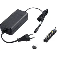 HN POWER HNP36-UNIL6 Bordsnätadapter ställbar 5 V/DC, 6 V/DC, 7.5 V/DC, 9 V/DC, 12.5 V/DC, 13.5 V/DC, 15 V/DC 3000 mA 36 W Utgångsspänning reglerbar