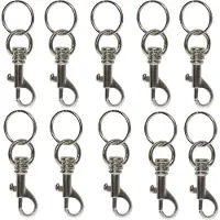Basi Nyckelkarbinhake 8120-9200 4026434003956 Silver 10 st