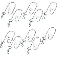 Basi Säkerhetskedja 8930-0200 4026434004359 Silver 10 st