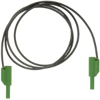 Metrel A 1341 Säkerhets-mätledning Banankontakt 4 mm Banankontakt 4 mm 1.50 m Svart, Grön 1 st