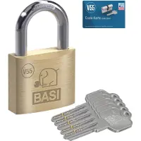 Basi VB5090-0050 Hänglås 50 mm Ny låsning Nyckel