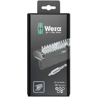 Wera Bit-Check 30 Metal 1 SB 05057440001 Bit-Set 30 delar Stjärnspår Phillips, Stjärnspår Pozidriv, TORX, Spår, Inner-sexkantig inkl. bithållare