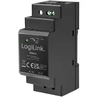 Logilink PS0016 DIN-skena nätaggregat 24 V 1.5 A 36 W Innehåll 1 st