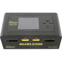 Gens ace Imars D300 RC-batteriladdare 16 A LiPo, LiIon, LiHV, LiFePO, NiMH Dubbel laddningsutgång, Batteri detektering, Urladdningsfunktion,