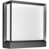 Steinel Vägglampa utomhus L 40 C Bluetooth, Svart, Aluminium / grå / zink, Utomhusvägglampa