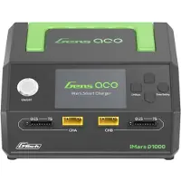 Gens ace RC-batteriladdare 25 A LiPo, LiIon, LiHV, LiFePO, NiMH Dubbel laddningsutgång, Batteri detektering, Urladdningsfunktion, Snabbladdningsfunktion,