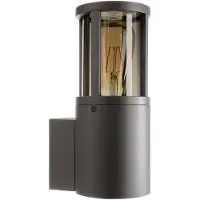 Deko-light Vägglampa utomhus Facado II, dimbar, Aluminium / grå / zink, Aluminium / grå / zink, Modern, Utomhusvägglampa