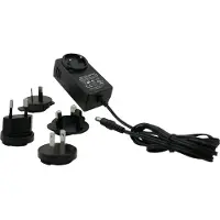 HN POWER HNP42I-240 Nätadapter fast 24 V/DC 1.75 A 42 W med USA-adapter, Med Europa-adapter, med Australien-adapter, med UK-adapter