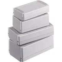 OKW TOP-TEC 123 HI 123 HI Universalhölje 123 x 68 x 45 ABS Grå, Vit 1 st