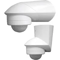 Grothe 94530 PIR-rörelsedetektor Utanpåliggande 120 ° Relä Vit IP55