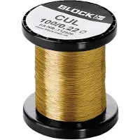 Block Lackerad koppartråd Ytter-Ø (utan isolerande lack): 1.12 mm 11 m 0.10 kg
